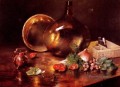 静物画 真鍮とガラス ウィリアム・メリット・チェイス